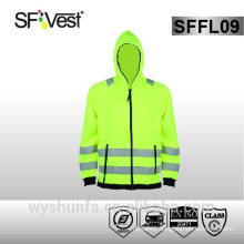 EN ISO 20471 Safety Uniform Sweatshirt With Hood